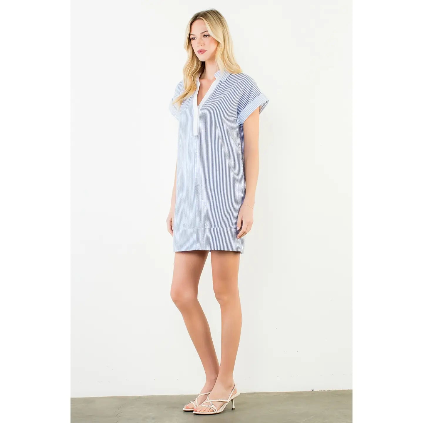 Andrea Striped Dress