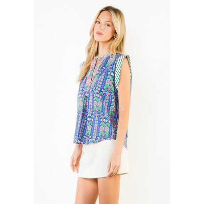 Courtney Print Top