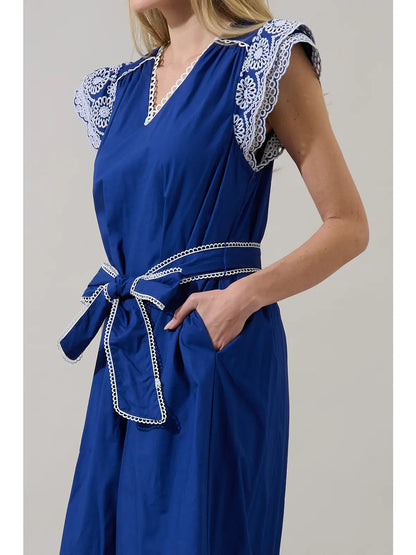 Siera Embroidered Maxi Dress