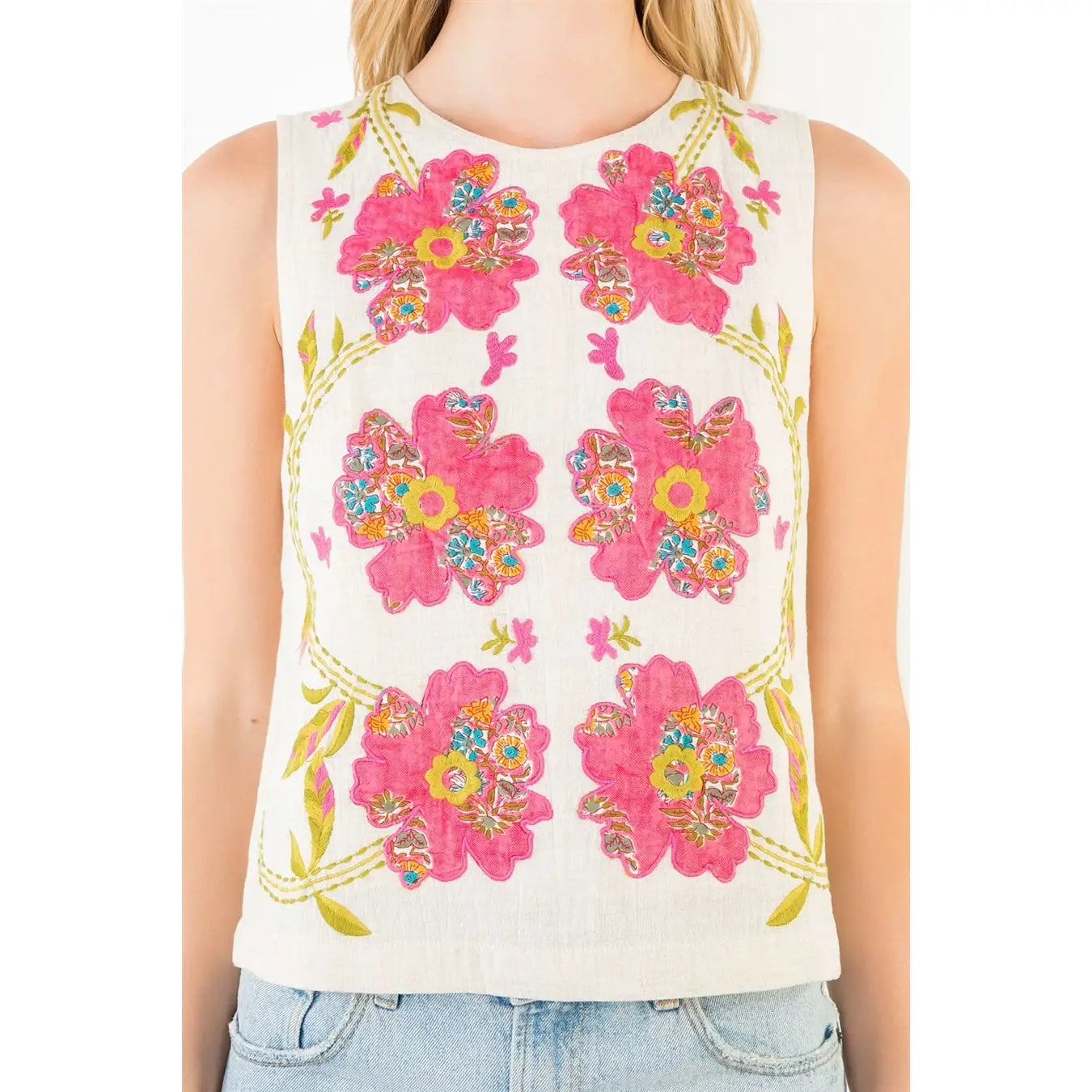 Blake Sleeveless Floral Top