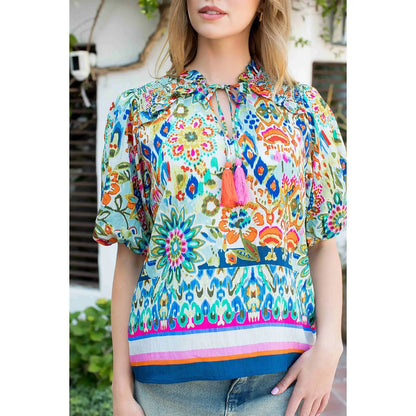 Mae Tassel Top