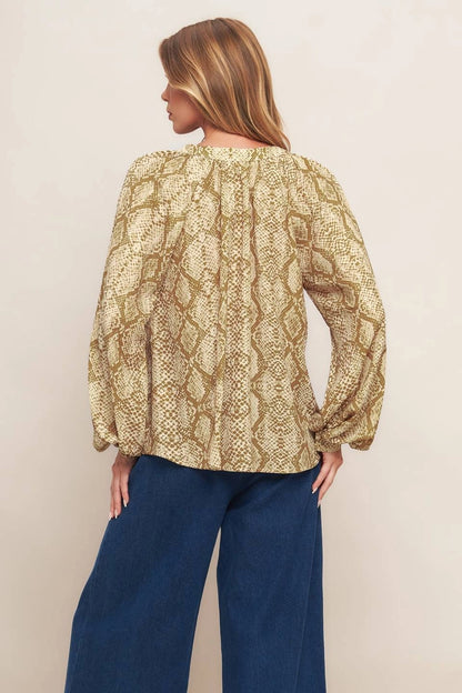 Daniela Printed Top