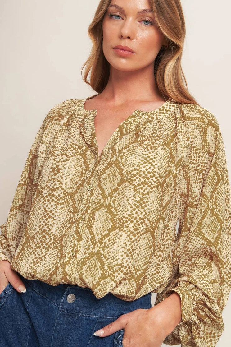 Daniela Printed Top