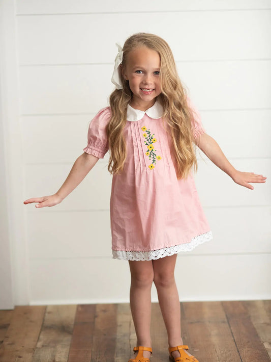 Lace Embroidered Dress ~Originally $28~