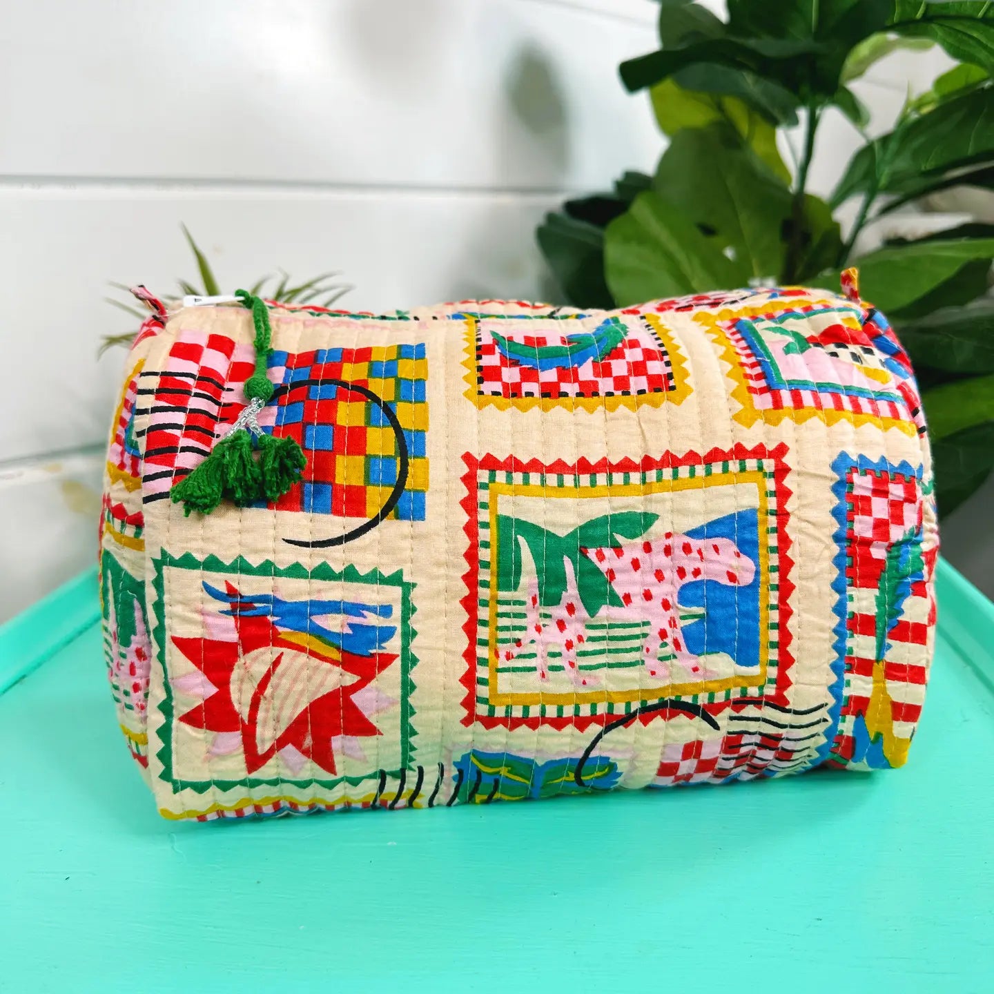 Quilted Cosmetic Bag (More Colors)