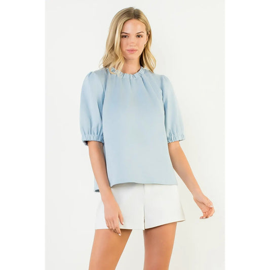 Mya Suede Top