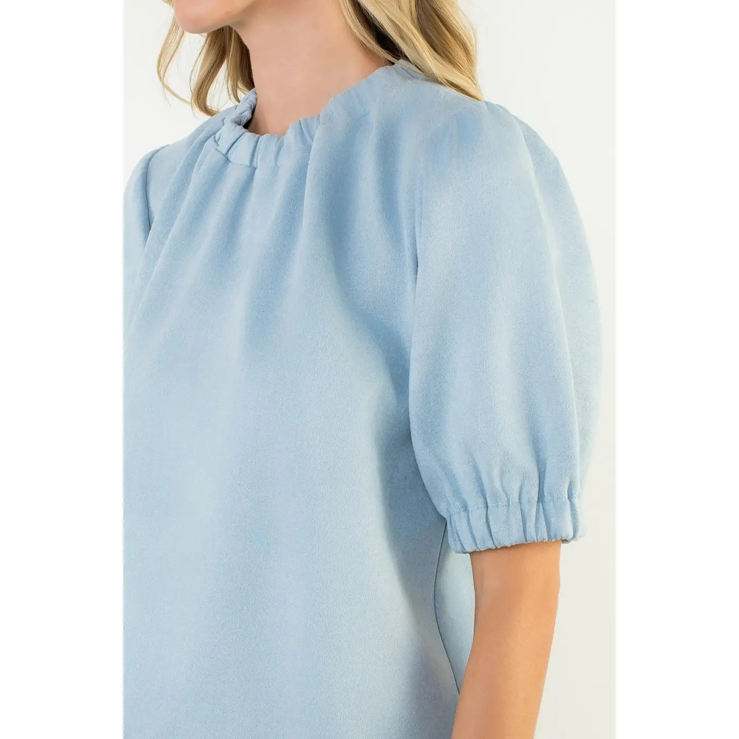 Mya Suede Top