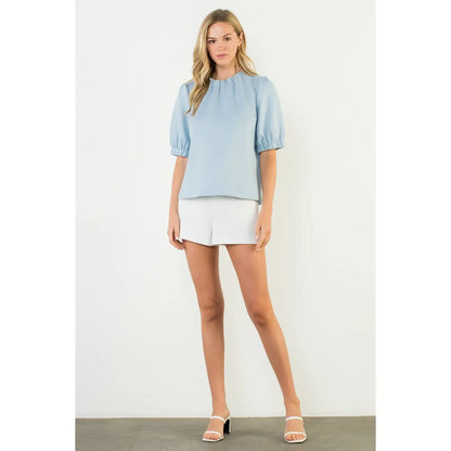 Mya Suede Top