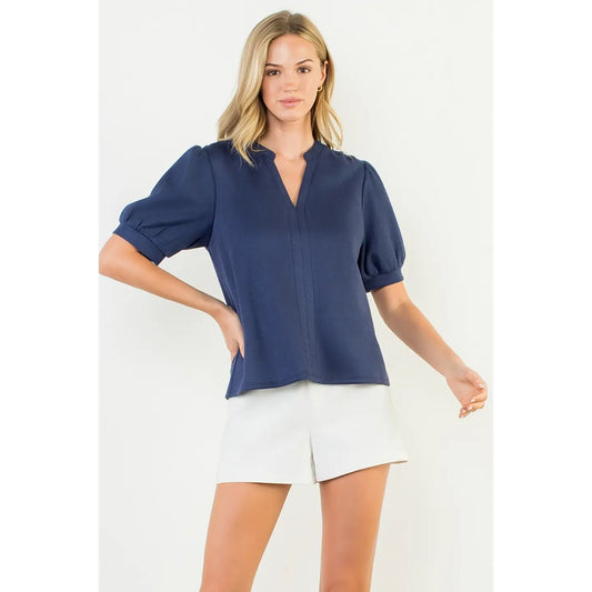 Anna Suede Top