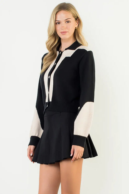 Paige Color Block Cardigan