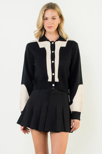 Paige Color Block Cardigan