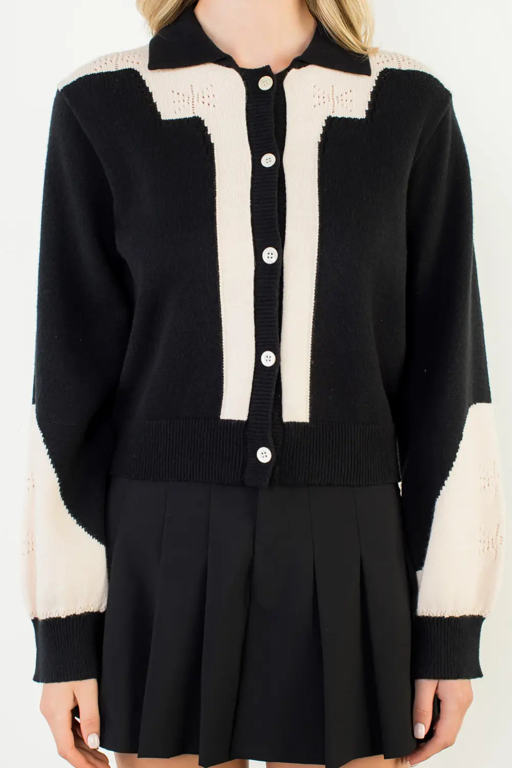 Paige Color Block Cardigan