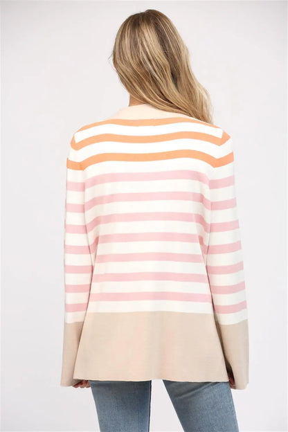 Mock Neck Tunic Sweater