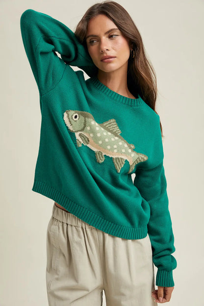 Fish Sweater (More Colors)