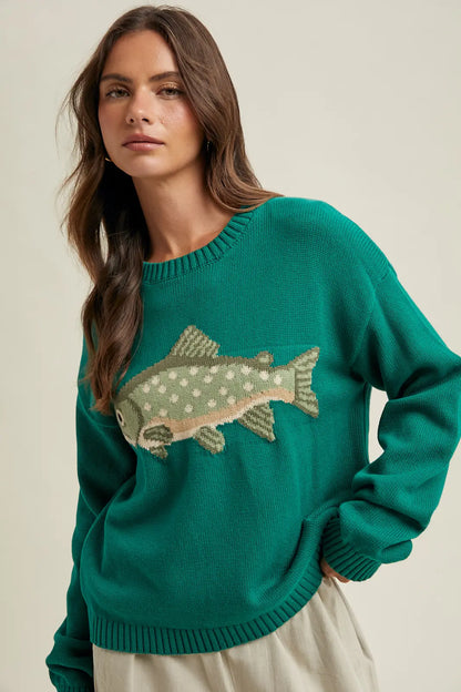Fish Sweater (More Colors)