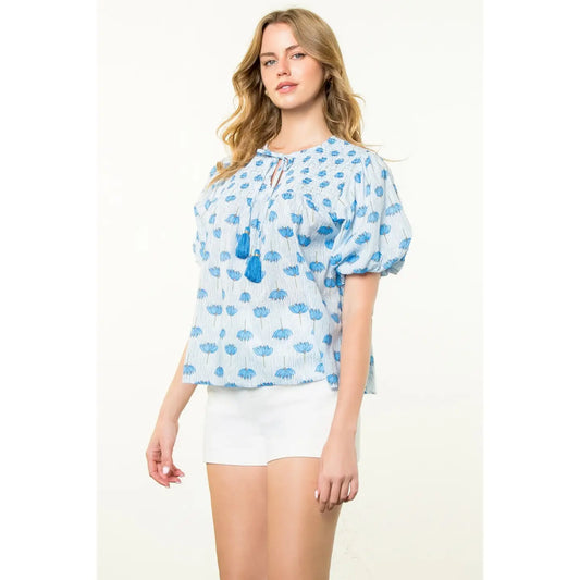 Georgia Tassel Top