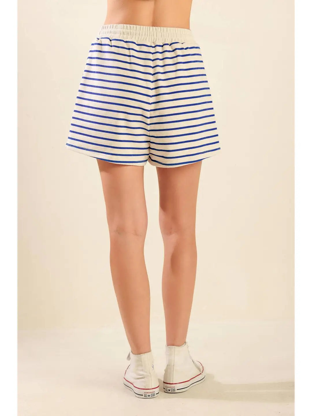 French Terry Striped Short
