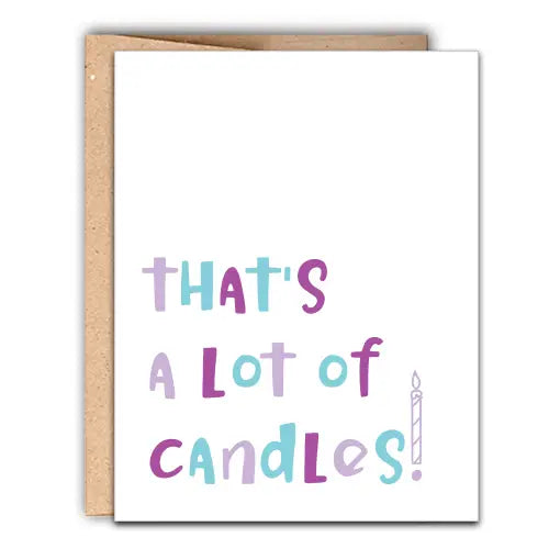 A lot of Candles! Card