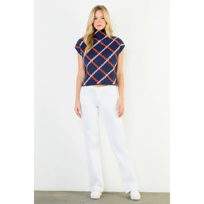 Thea Chain Print Top