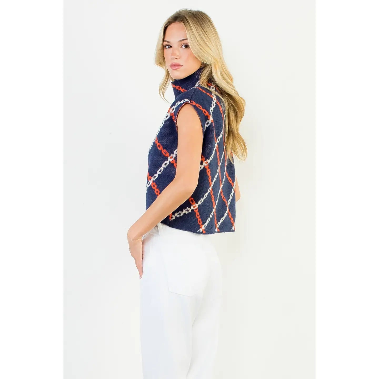 Thea Chain Print Top