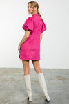 Suede Dress