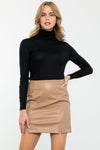 Leather Skirt