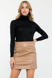 Leather Skirt