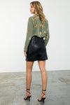 Leather Skirt
