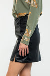 Leather Skirt