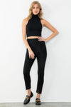 Suede Pant