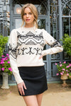 Knit Patter Sweater
