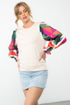 Beige Media Top