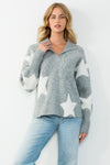 Collared Star Sweater