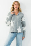 Collared Star Sweater