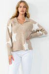 Collared Star Sweater