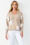 Collared Star Sweater
