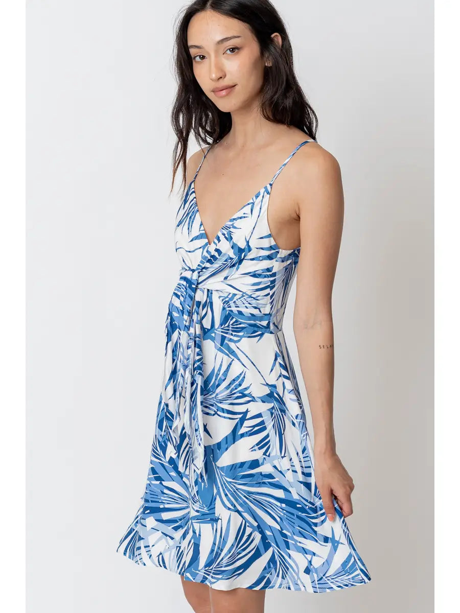 Tropical Print Dress