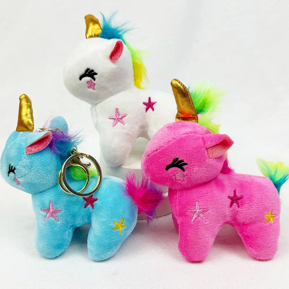 Unicorn Plushie Keychain