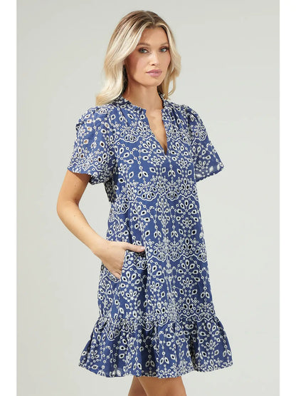 Viridiana Eyelet Dress
