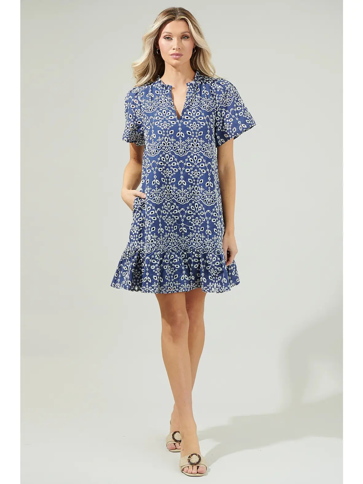 Viridiana Eyelet Dress