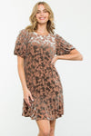 Velvet Flutter Dress