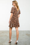 Velvet Flutter Dress