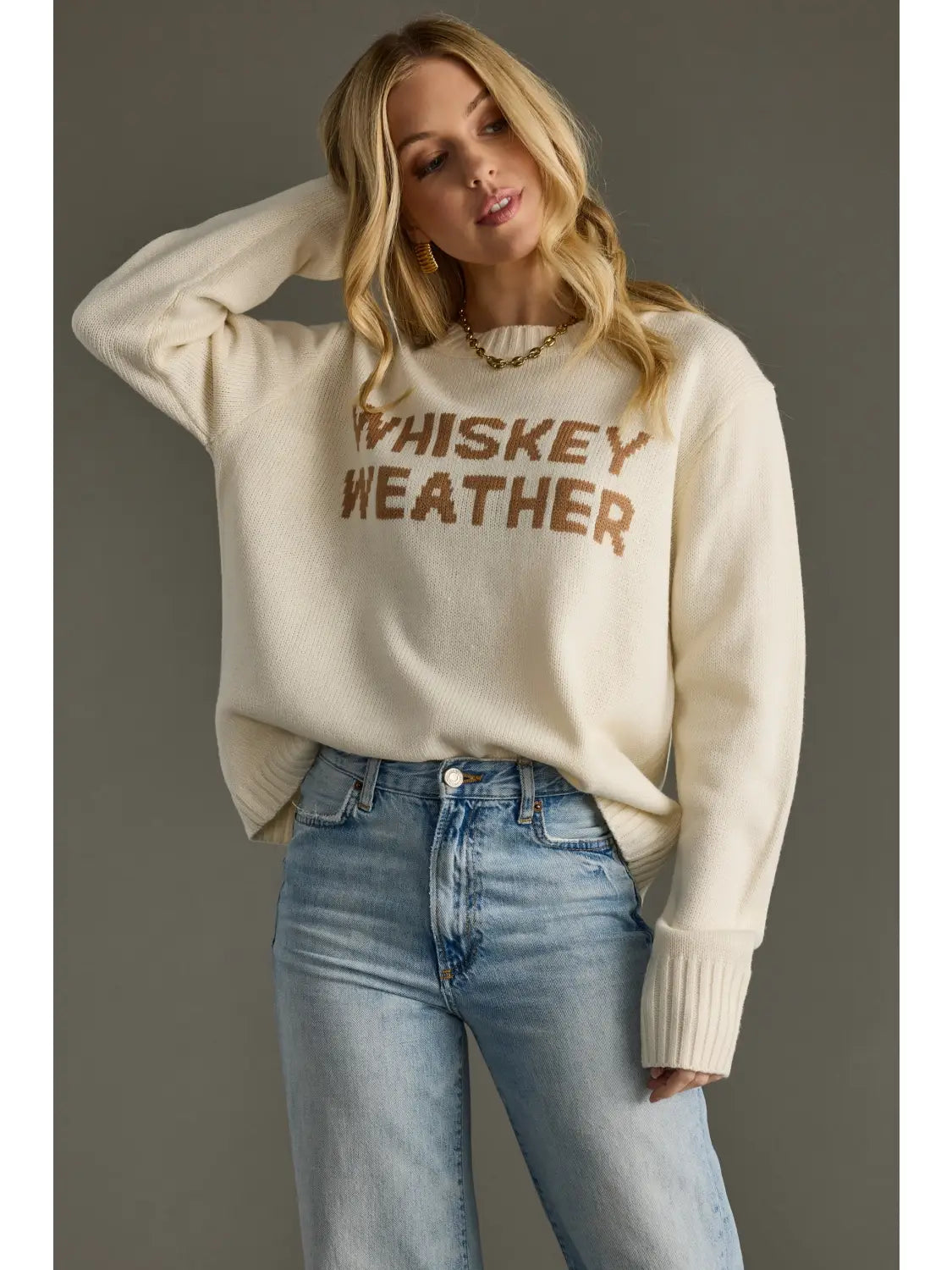 Whiskey Weather Sweater