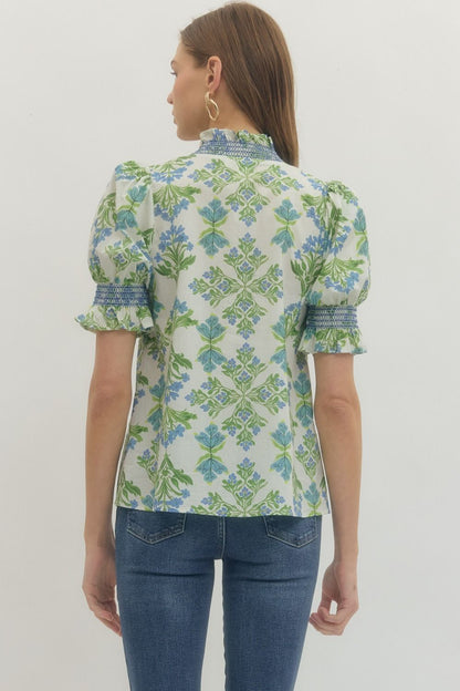 Willow Puff Sleeve Top