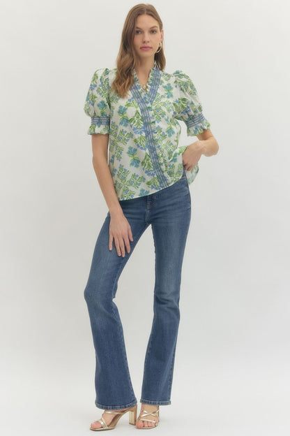Willow Puff Sleeve Top