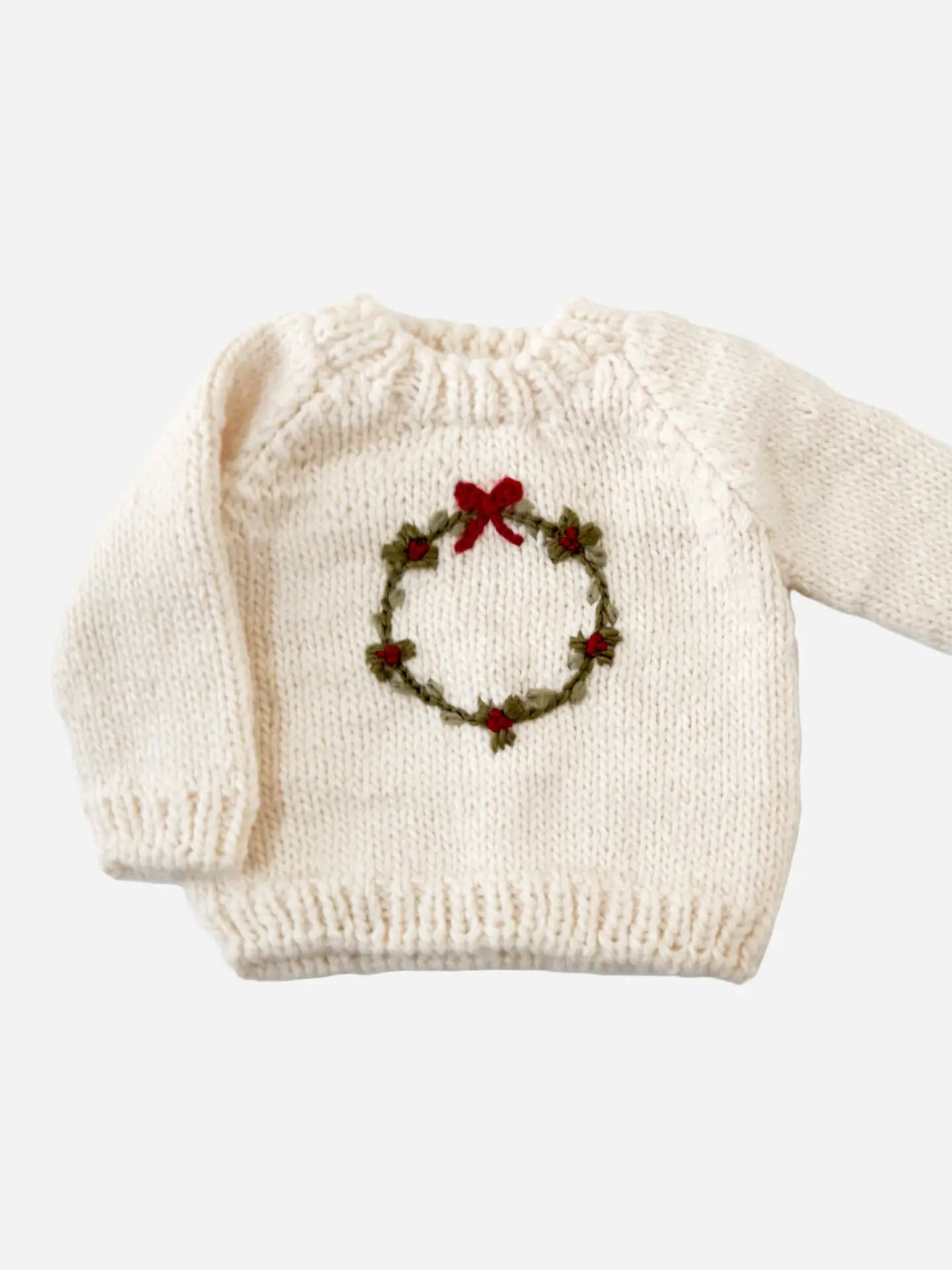Wreath Holiday Sweater