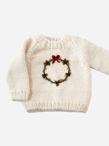 Wreath Holiday Sweater