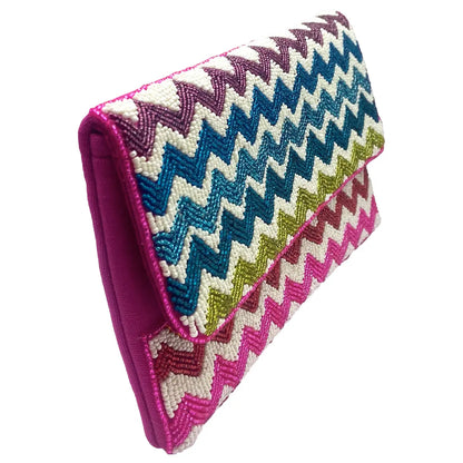 Multi Color Beaded Bag
