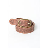 Floral Stitch Belt