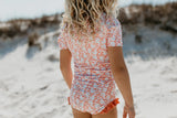 Coral Swimsuit Set